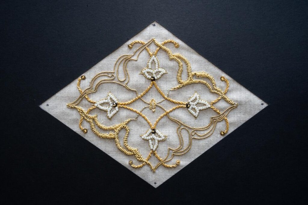 Broderie au fil d'or débutant 6 h