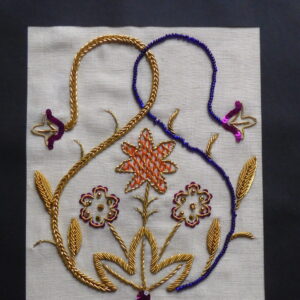 Broderie au fil d'or Niveau 2 intermédiaire 14 h