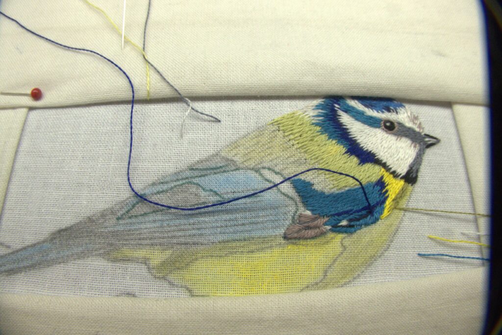 Broderie peinture à l’aiguille initiation 14h