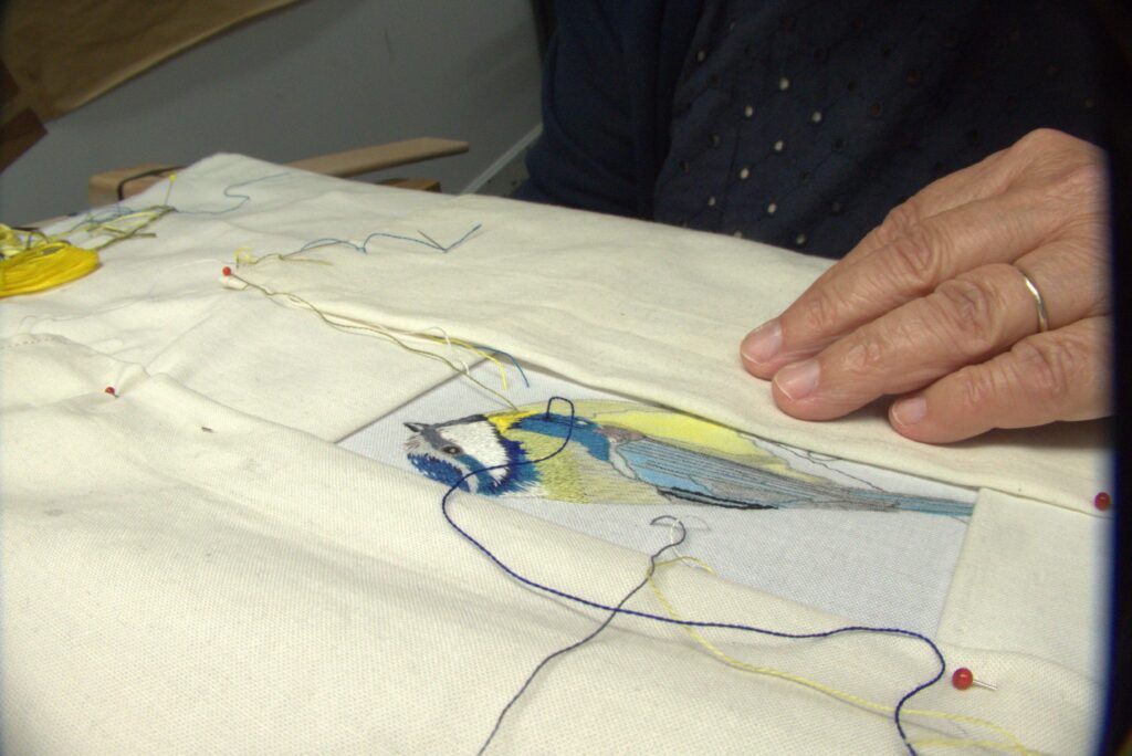 Broderie peinture à l’aiguille perfectionnement 21h