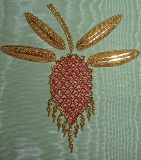 Broderie au fil d'or Niveau 2 intermédiaire 14 h