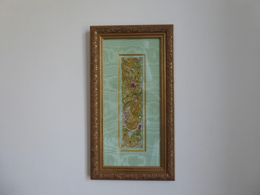 Tableau "Frise florale"