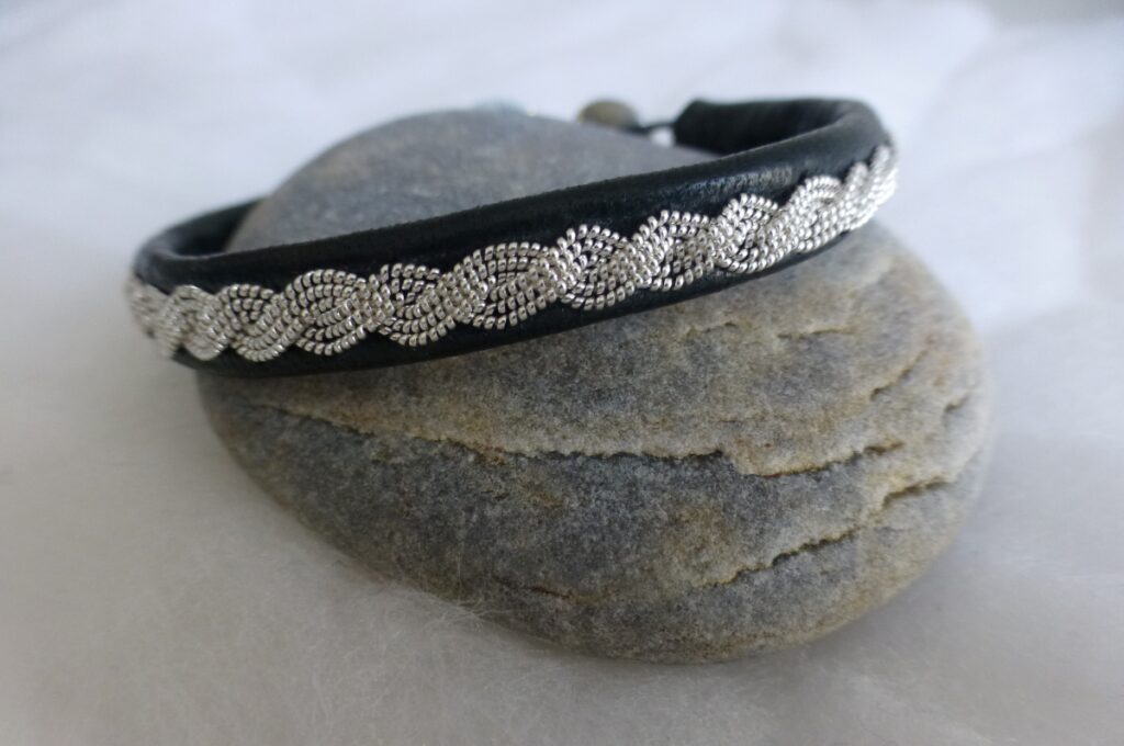 Bracelet "Torsade" version argent