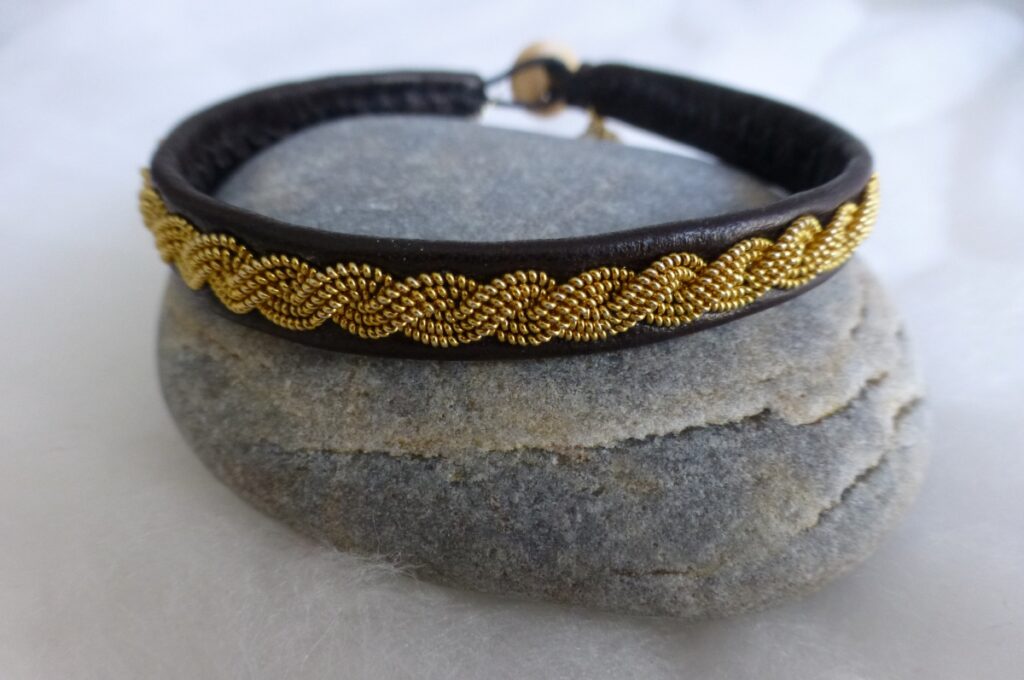 Bracelet "Torsade" version or