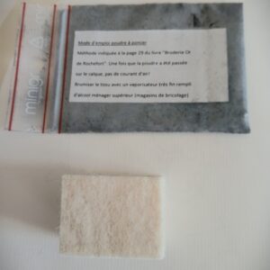Poudre à poncer (5 gr) et sa poncette