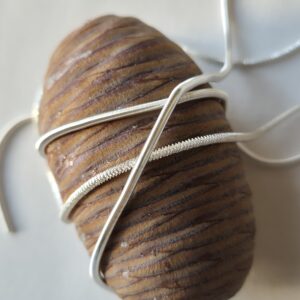 Brin de cannetille argent 990