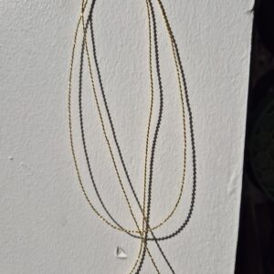 Filé or frisé 7 S (le mètre)