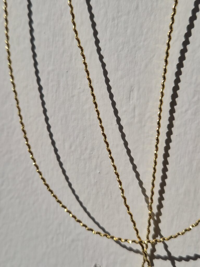 Filé or frisé 5 S (le mètre)
