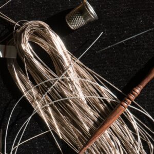 Brin de cannetille argent 990