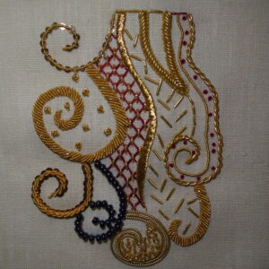 Kit de broderie or "Eclat doré" (nouveauté 2026)